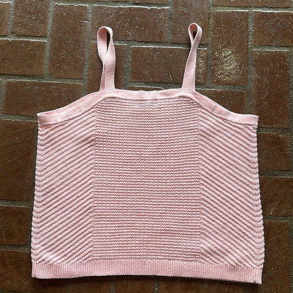 Sandy Liang for Target. Pink sweater top. Size 1x. Preowned. - Picture 3 of 6